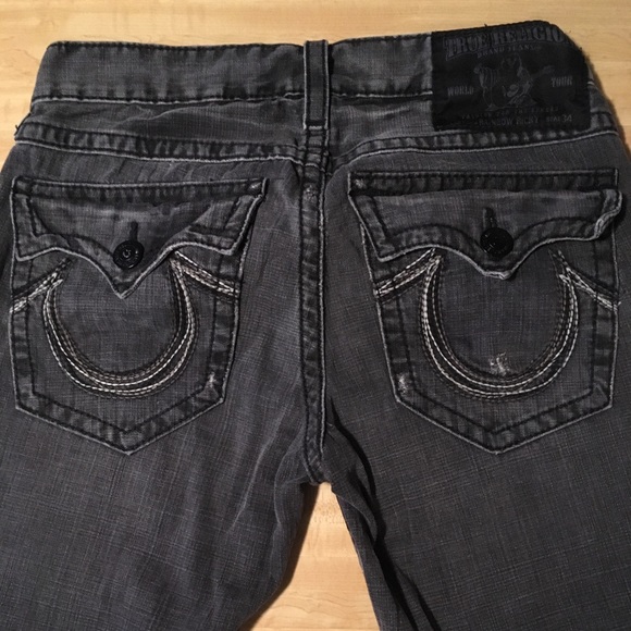 true religion gray jeans